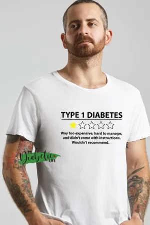 Do not recommend - Diabetes Rating - Unisex T-Shirt