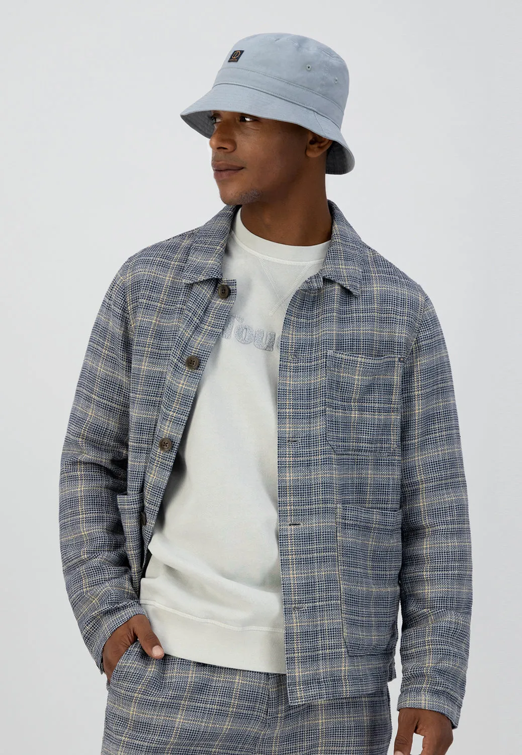DSTREZZED FANCY CHECK RAILWAY JACKET 150012