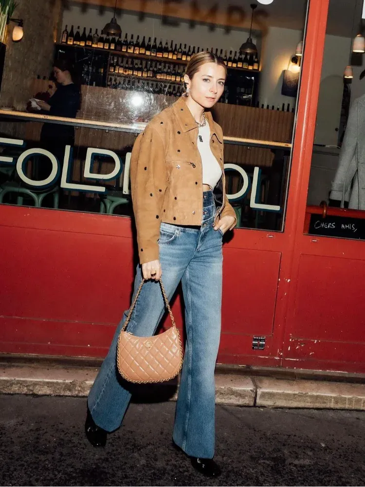 ELLEN | STUDDED SUEDE JACKET