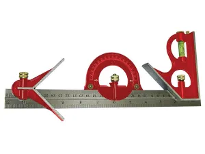 Faithfull Combination Square Set 300Mm (12In)