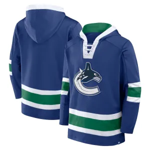 Fanatics Inside Line Fleece Pullover Hoody - Vancouver Canucks