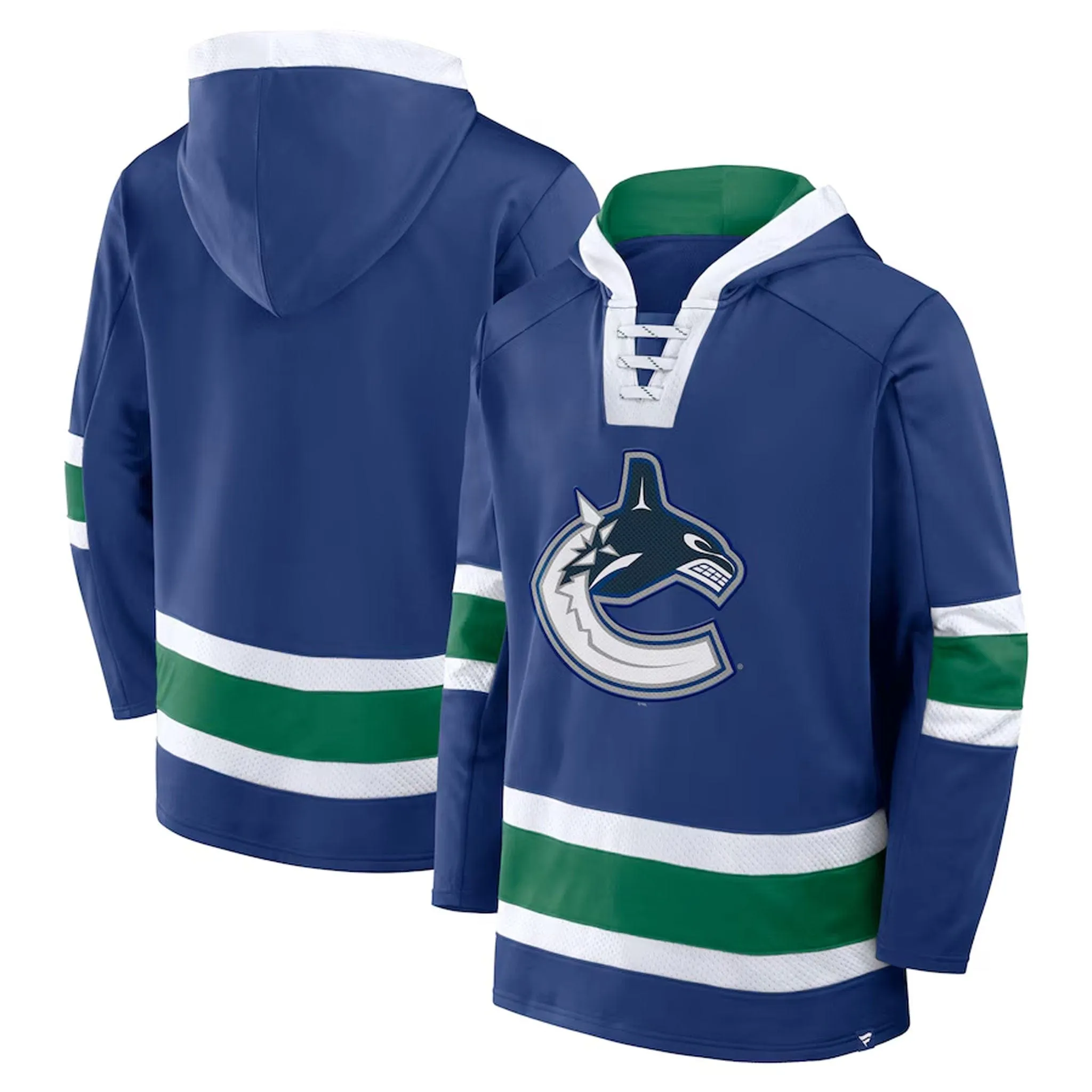 Fanatics Inside Line Fleece Pullover Hoody - Vancouver Canucks