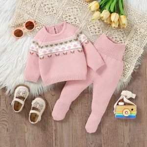 Fashionable Knitted Sweater for Girls