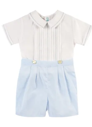 Feather Stitched Bobby Suit