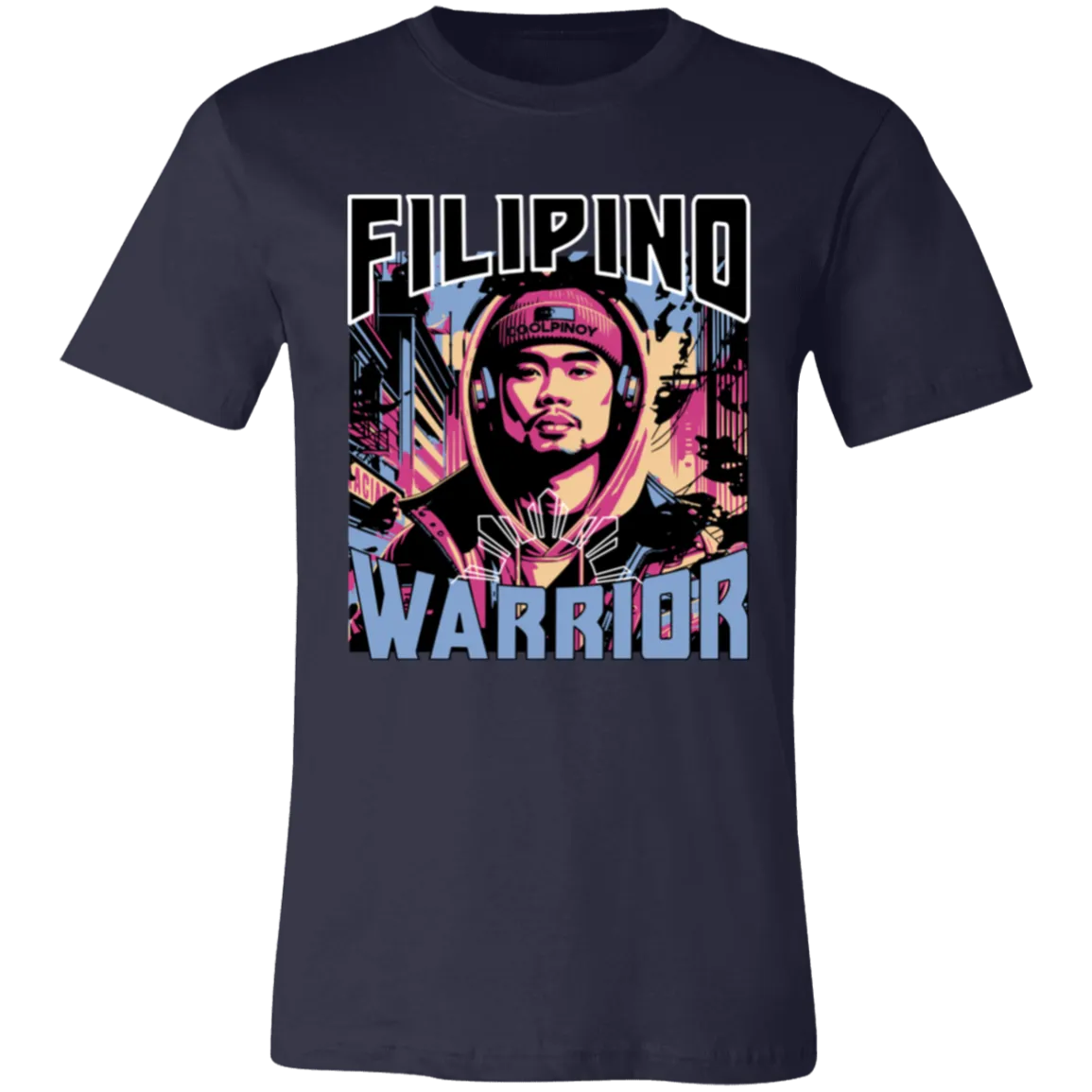 Filipino Street Warrior Unisex Jersey T-Shirt