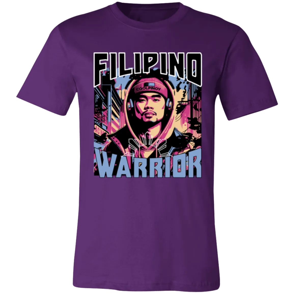 Filipino Street Warrior Unisex Jersey T-Shirt