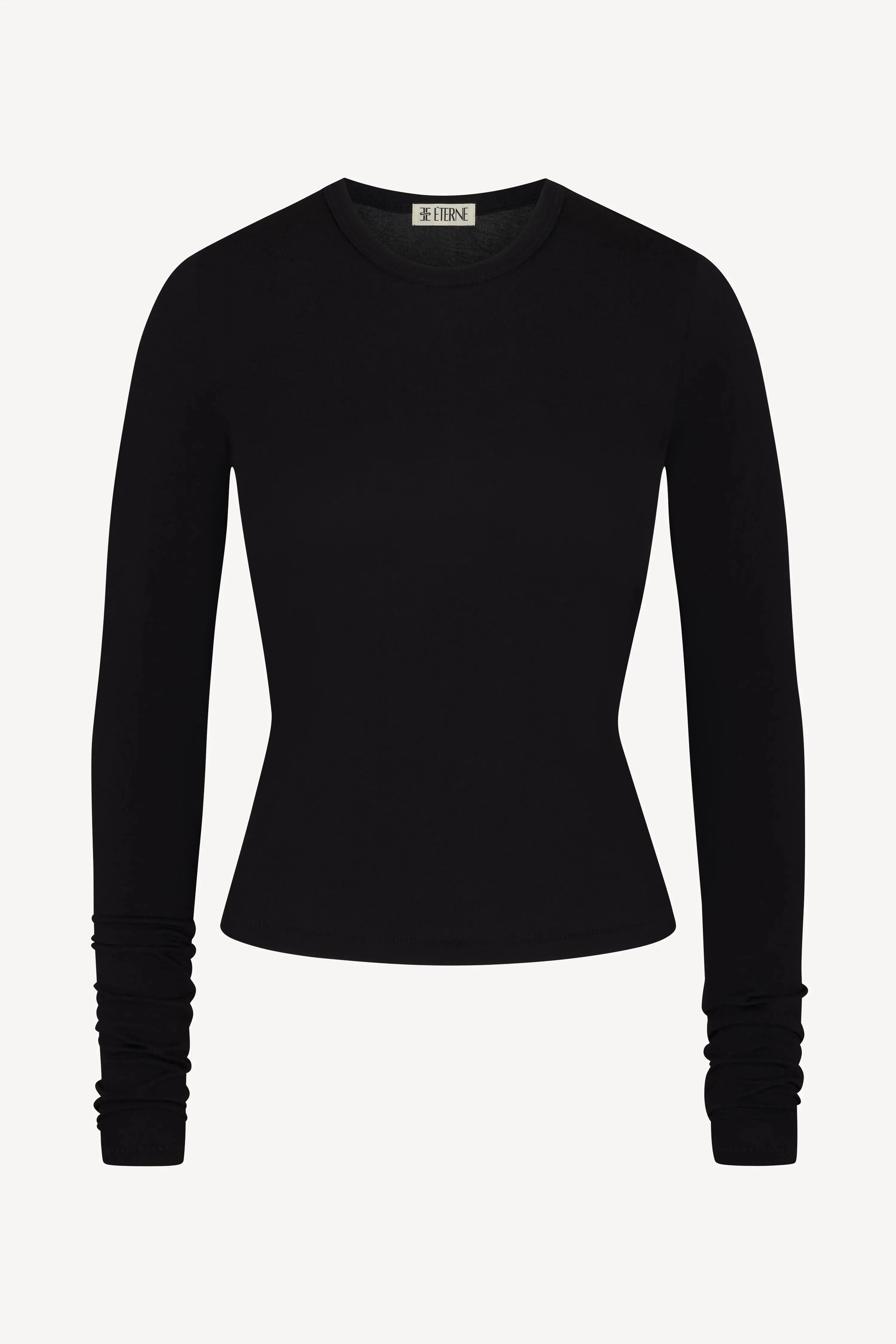 Fitted Longsleeve Crew Neck