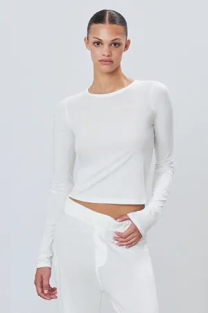Fitted Longsleeve Crew Neck