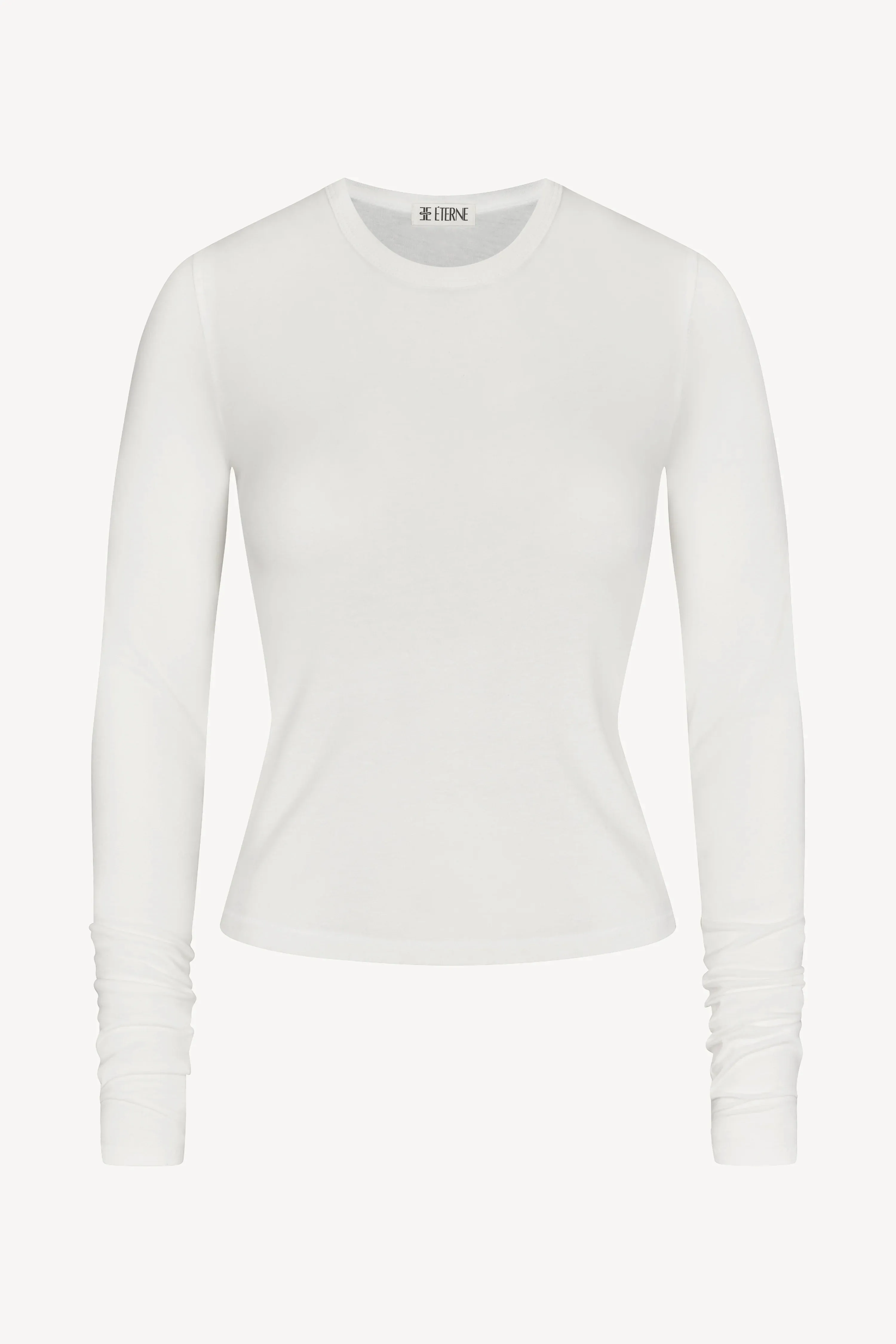 Fitted Longsleeve Crew Neck