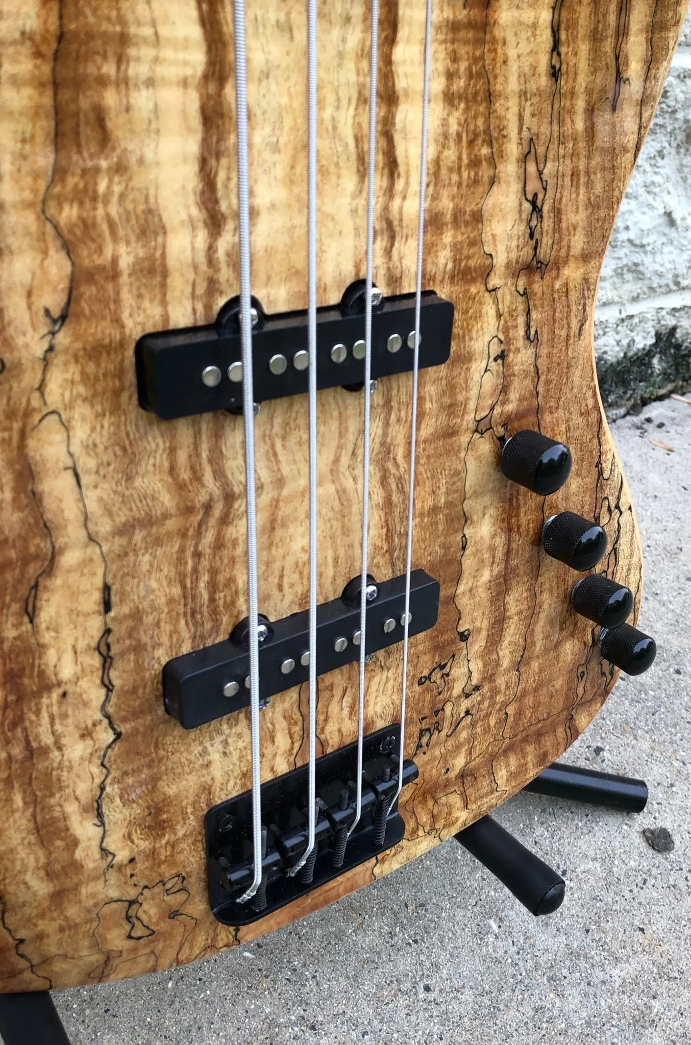 GAMMA [SOLD] Custom J19-02 Beta Model, Spalted Maple