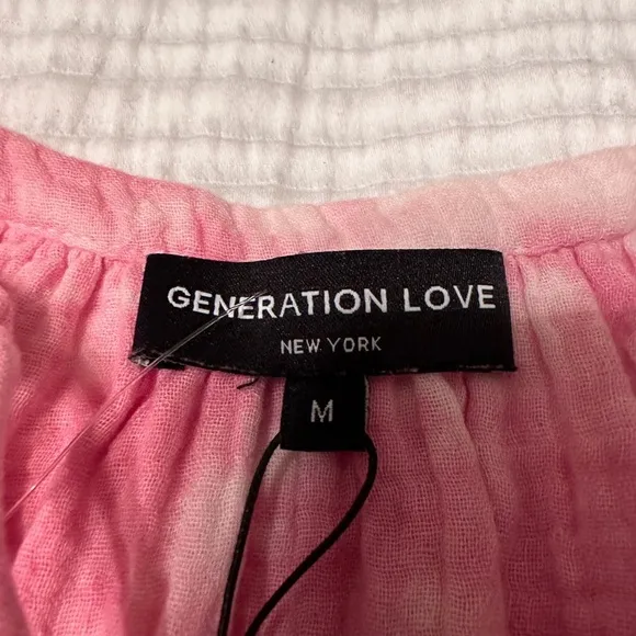 Generation Love Kaitlyn Tie Dye Dress - NWT - Size M