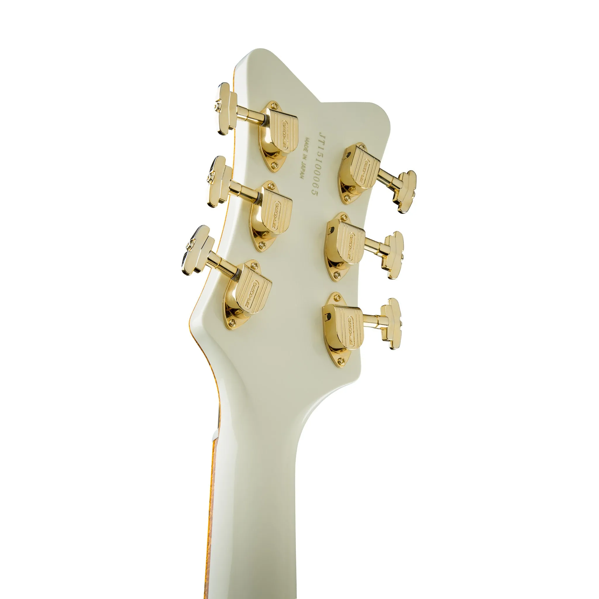 Gretsch G6136-55GE Vintage Select Edition 55 Falcon Hollow Body w/Cadillac Tailpiece, White Lacquer