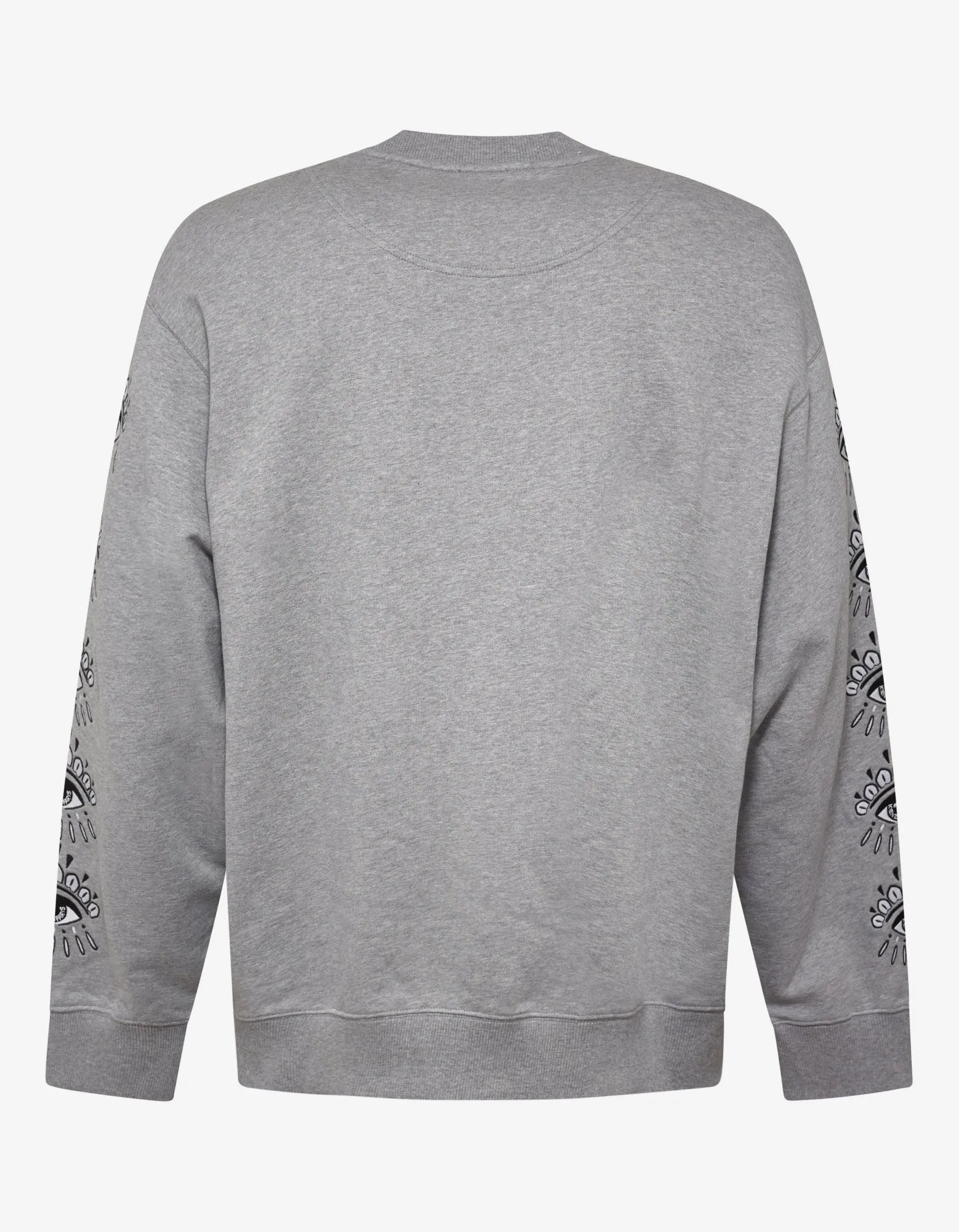 Grey Eye Embroidery Sweatshirt