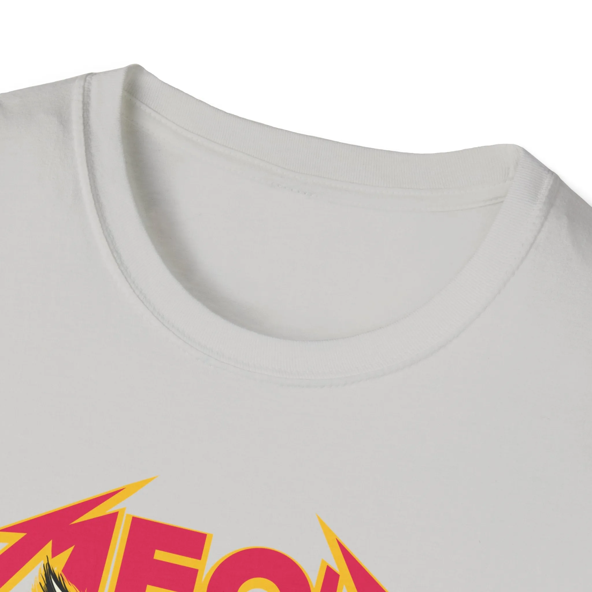 Hard Rock Kitty -- Pink -- On Gildan Softstyle T-Shirt