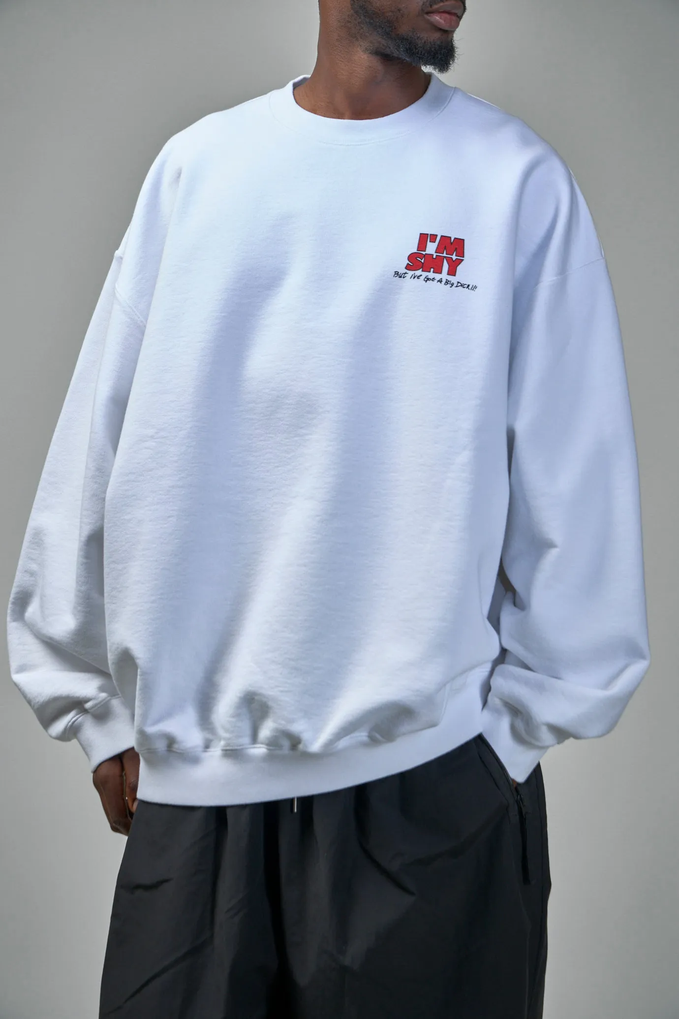 I'm Shy Oversized Sweatshirt