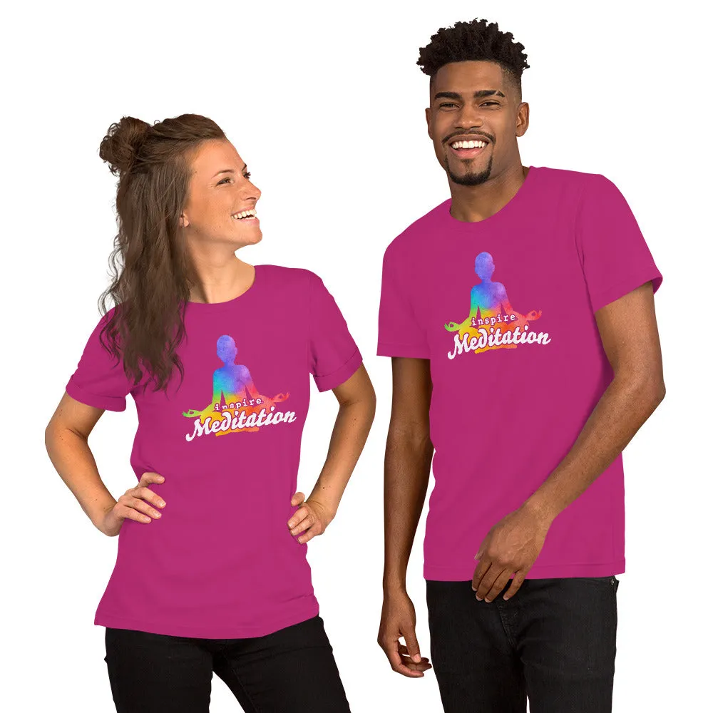 inspire Meditation Short-Sleeve Unisex T-Shirt