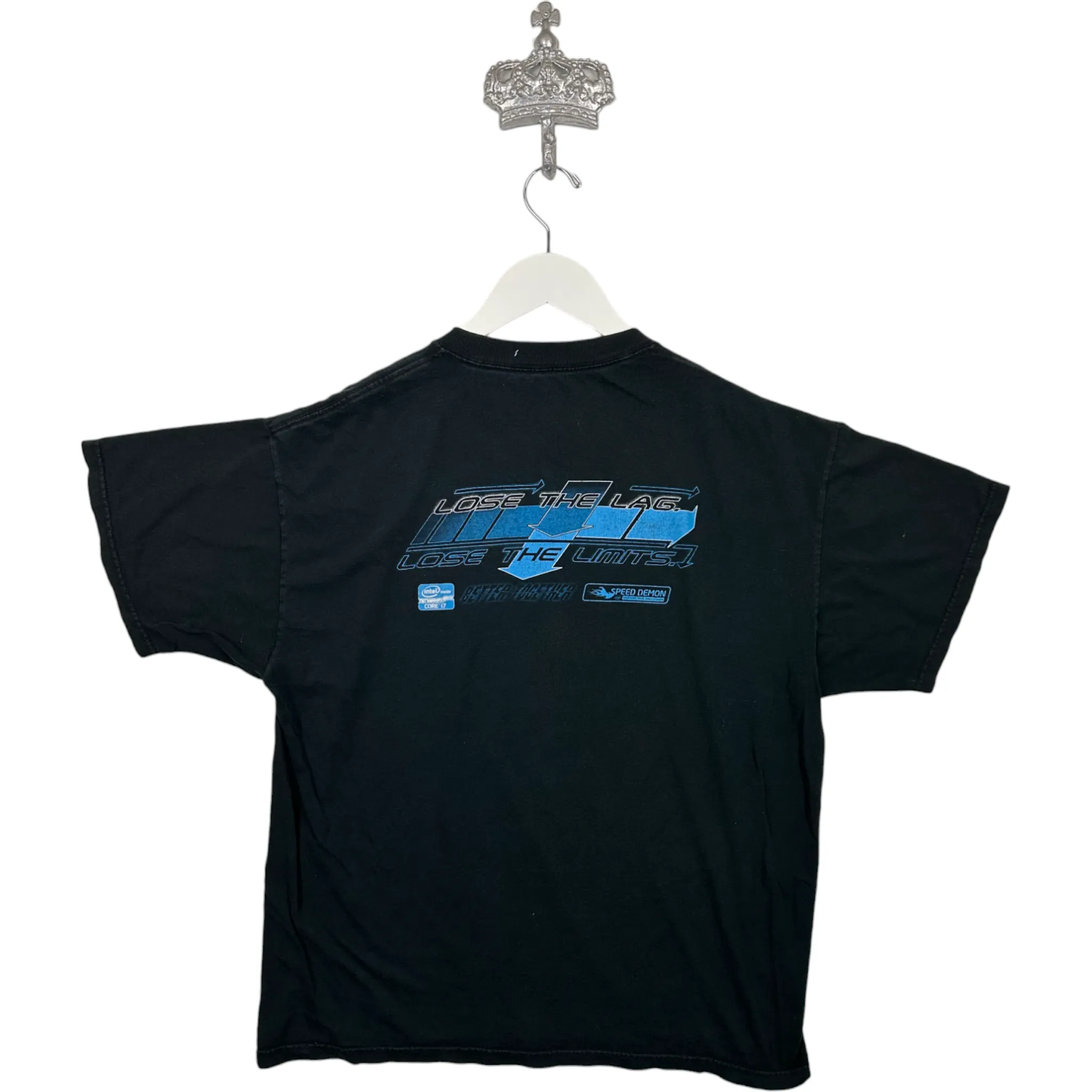 INTEL 'LOSE THE LAG. LOSE THE LIMIT' TEE - (XL)