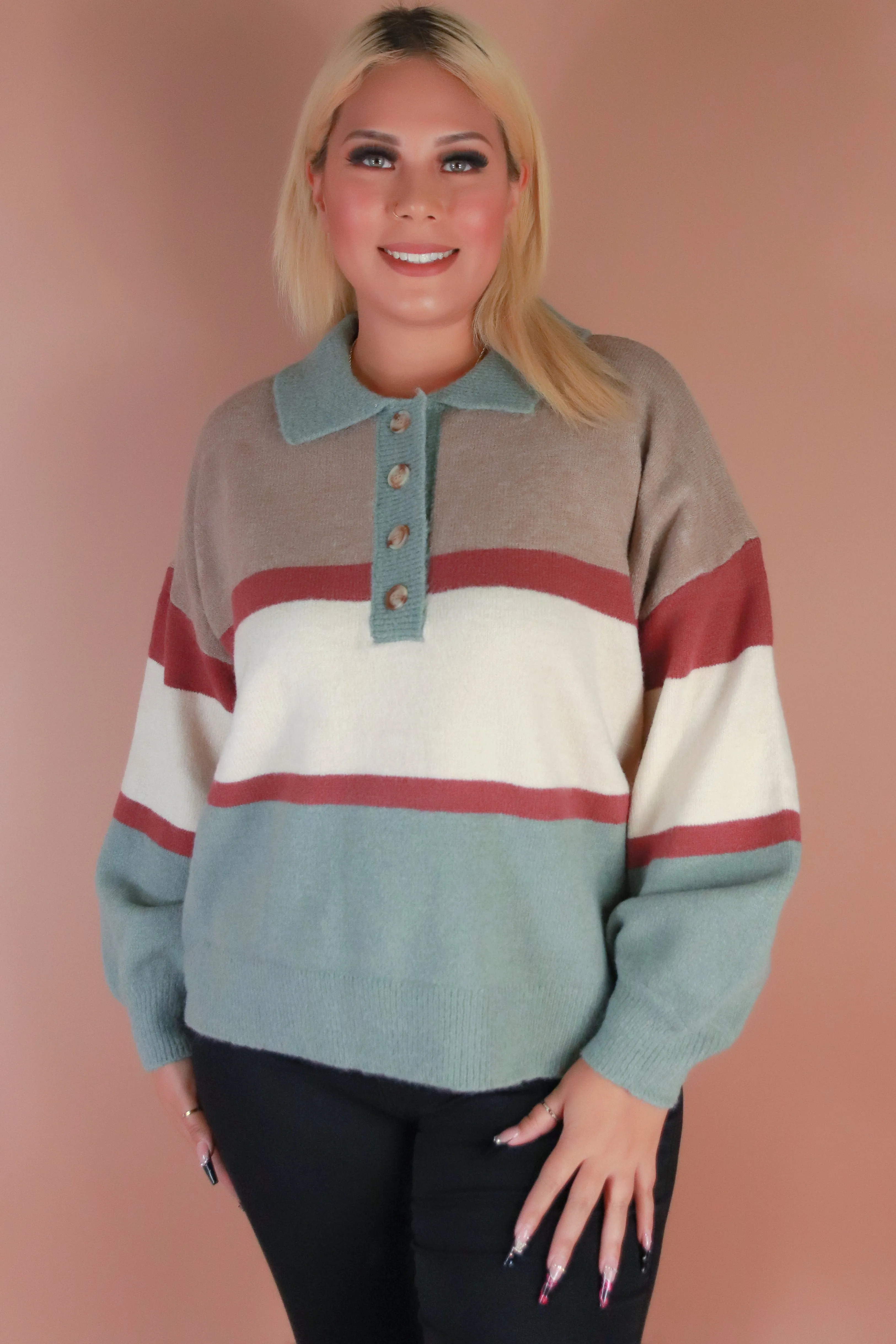 KEEP UP WITH ME SWEATER