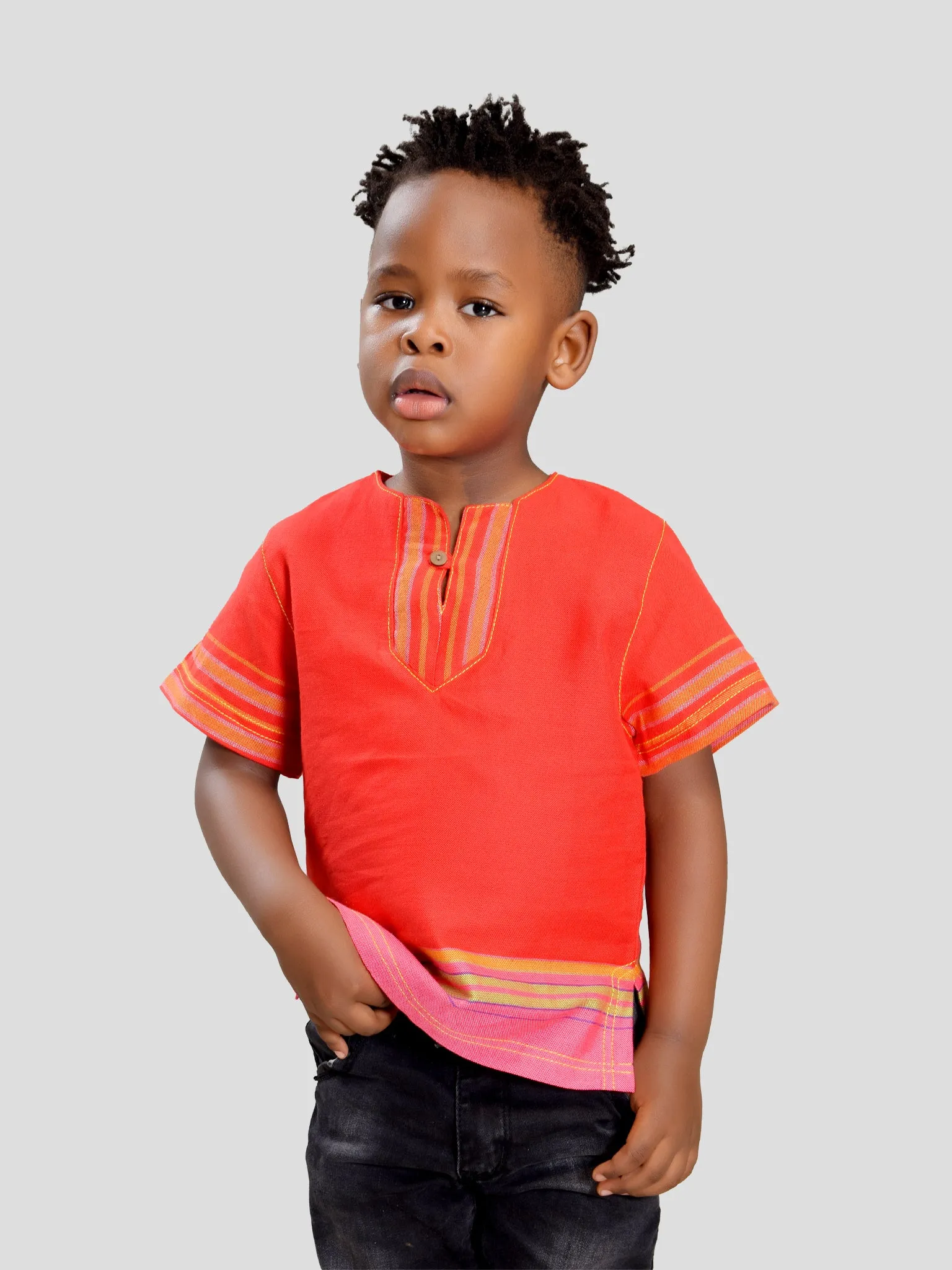 Kids V-Neck Shirt