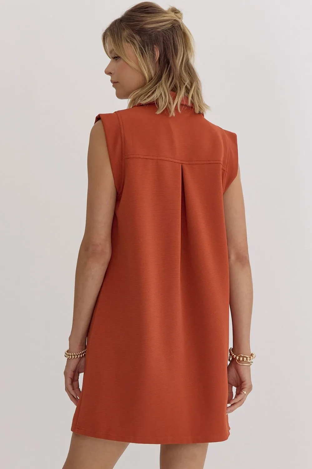 Kinsley Dress Rust