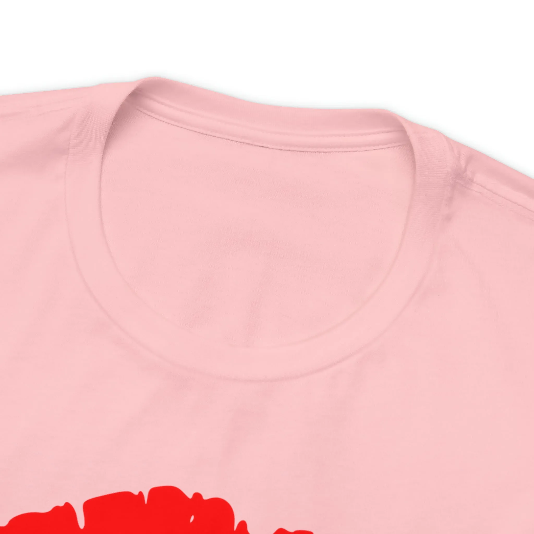 Kiss Love Happy Valentine's Day T-Shirt | Sweetheart Love Tee |  Bella Canvas 3001 Unisex |  I Love You Short Sleeve Tshirt