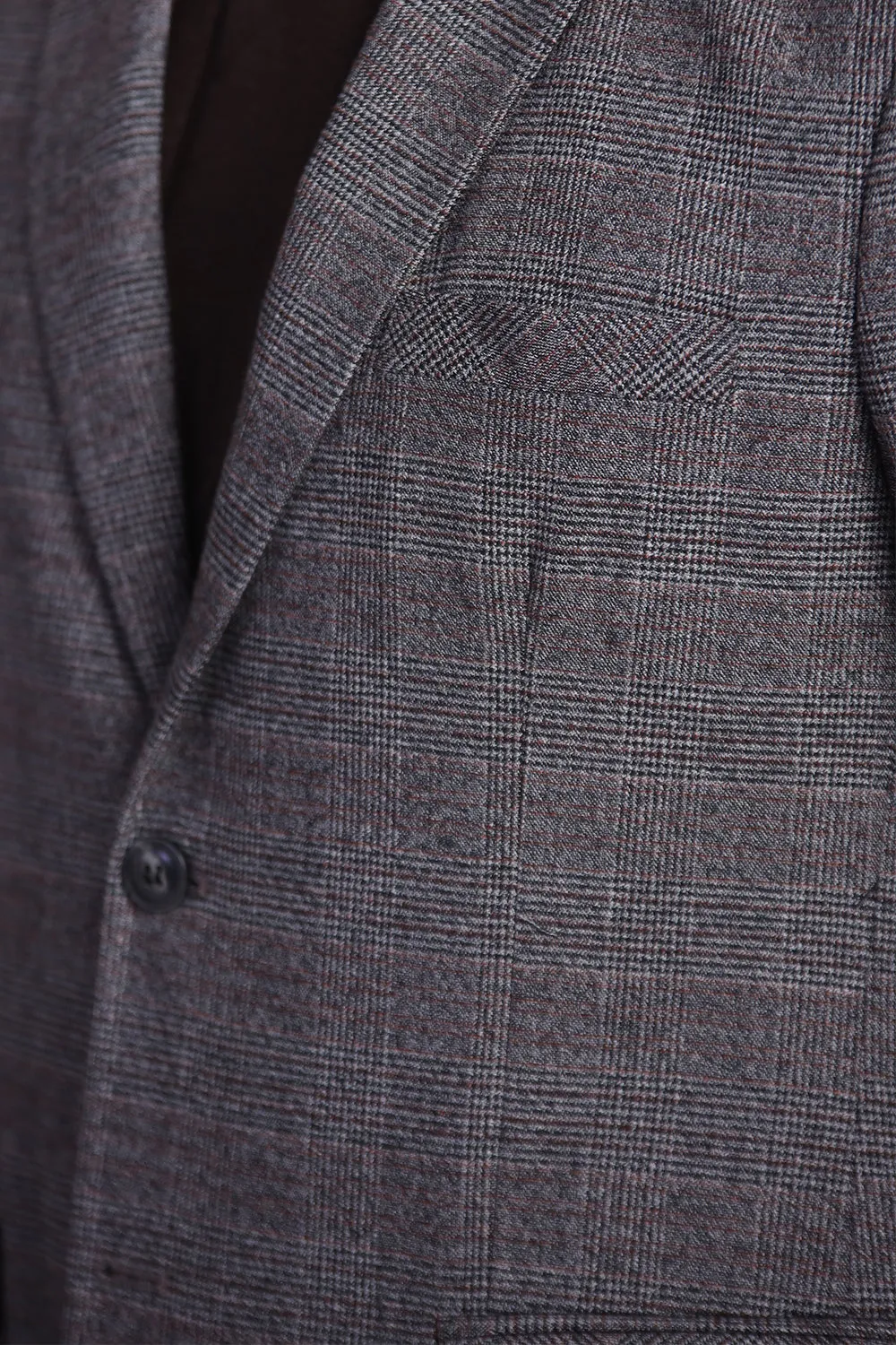 Light Brown Check Coat