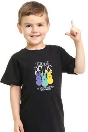 Listen Up Peeps, just give me the easter treats - Unisex T-Shirt