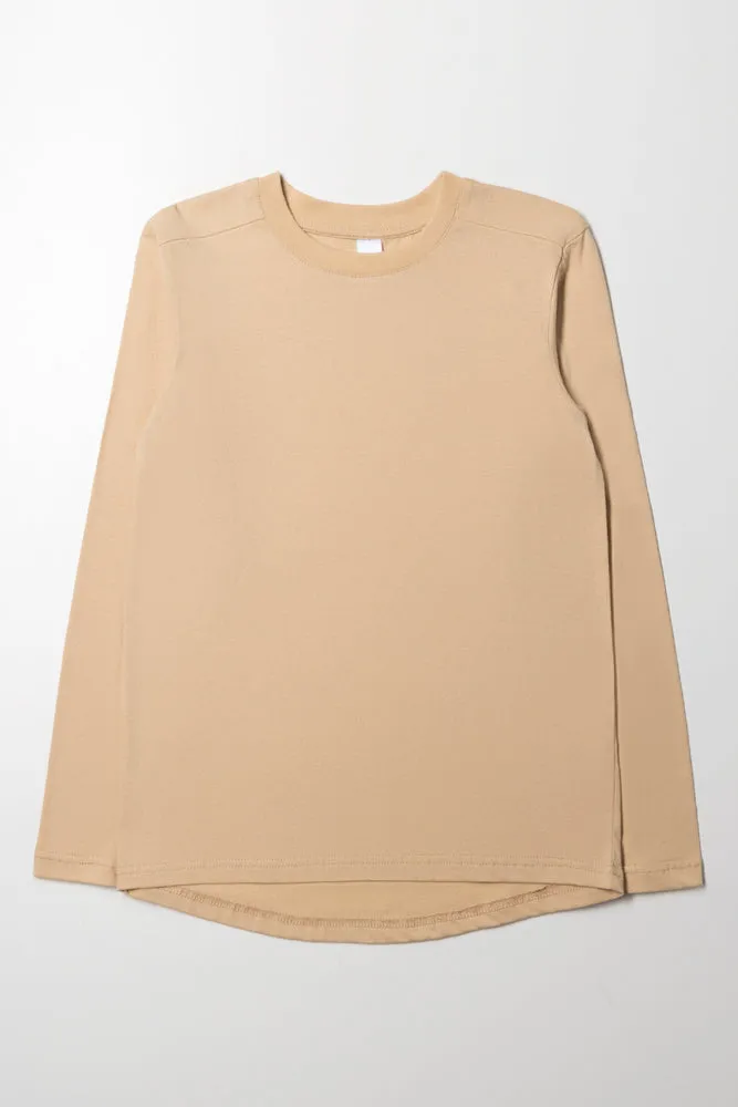 Long Sleeve T-Shirt Natural