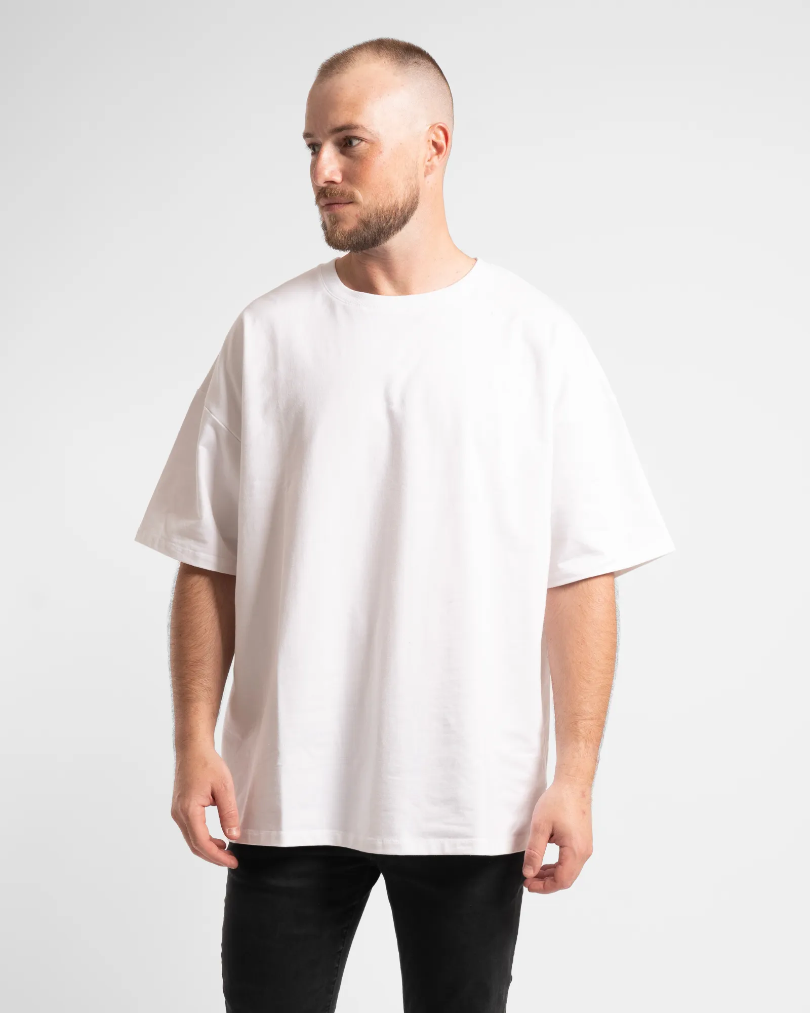 Luxe Oversized Tee - Arctic