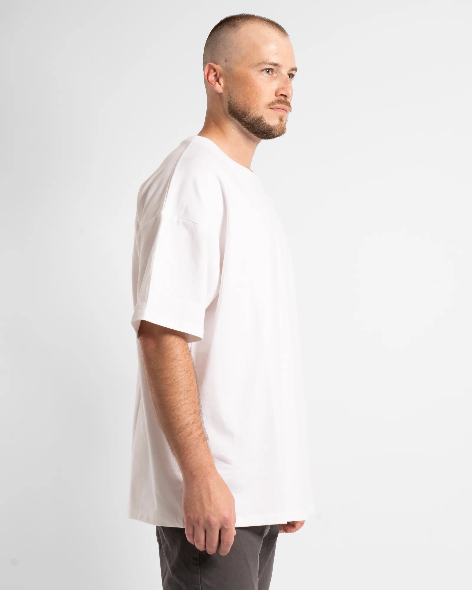 Luxe Oversized Tee - Arctic