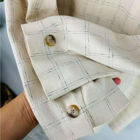Madewell The Plus Caldwell Double-Breasted Blazer Ghent Plaid XL