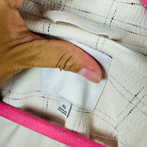 Madewell The Plus Caldwell Double-Breasted Blazer Ghent Plaid XL