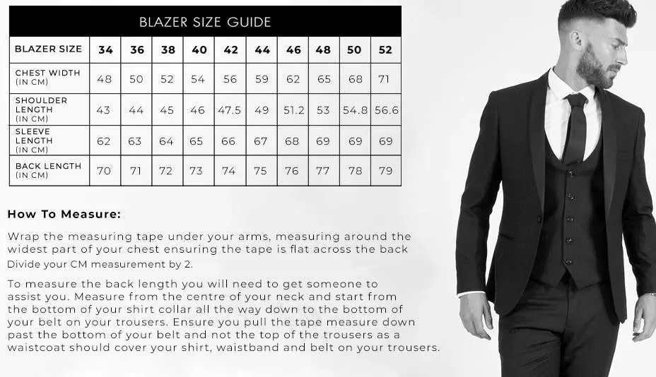 Marc Darcy Max Blazer Royal Blue
