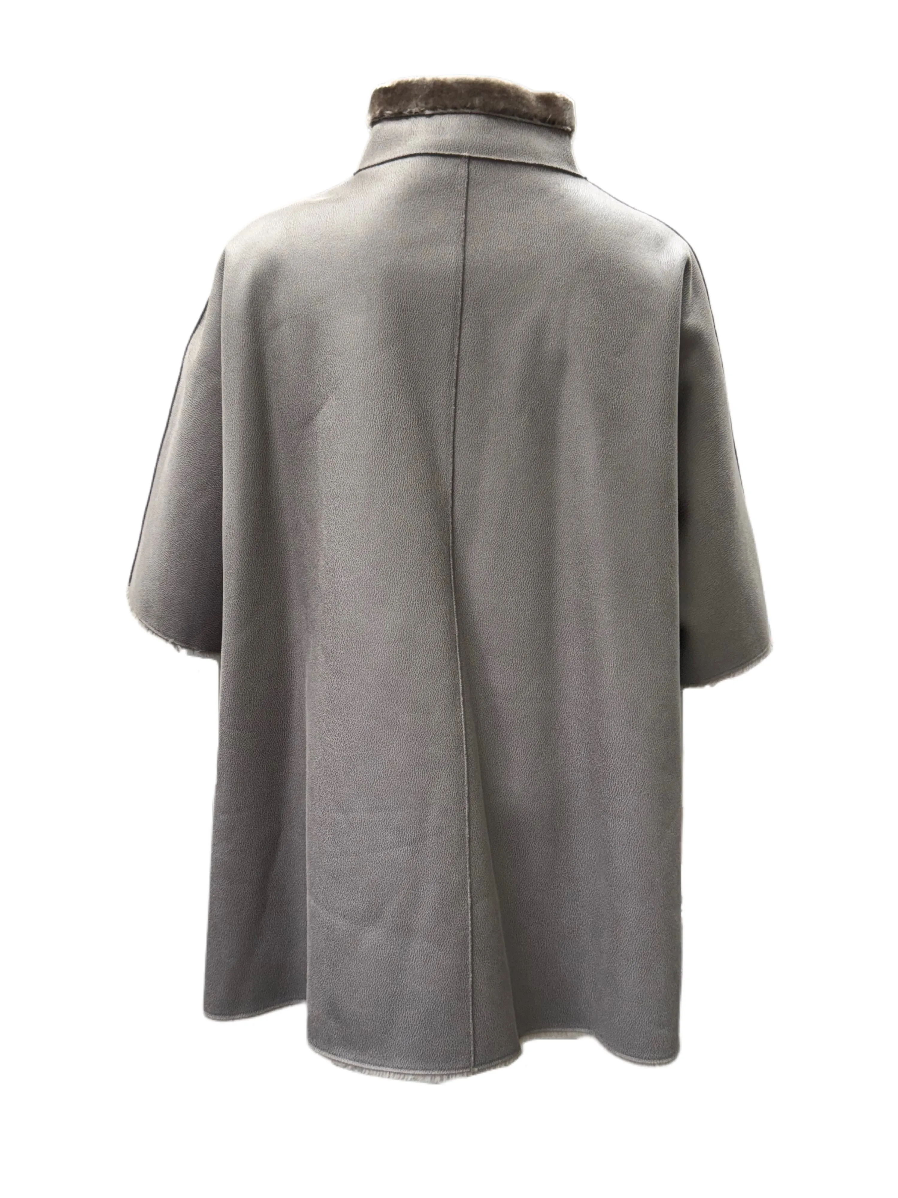 Marina Rinaldi Women's Beige Efeso Zipper Closure Coat NWT
