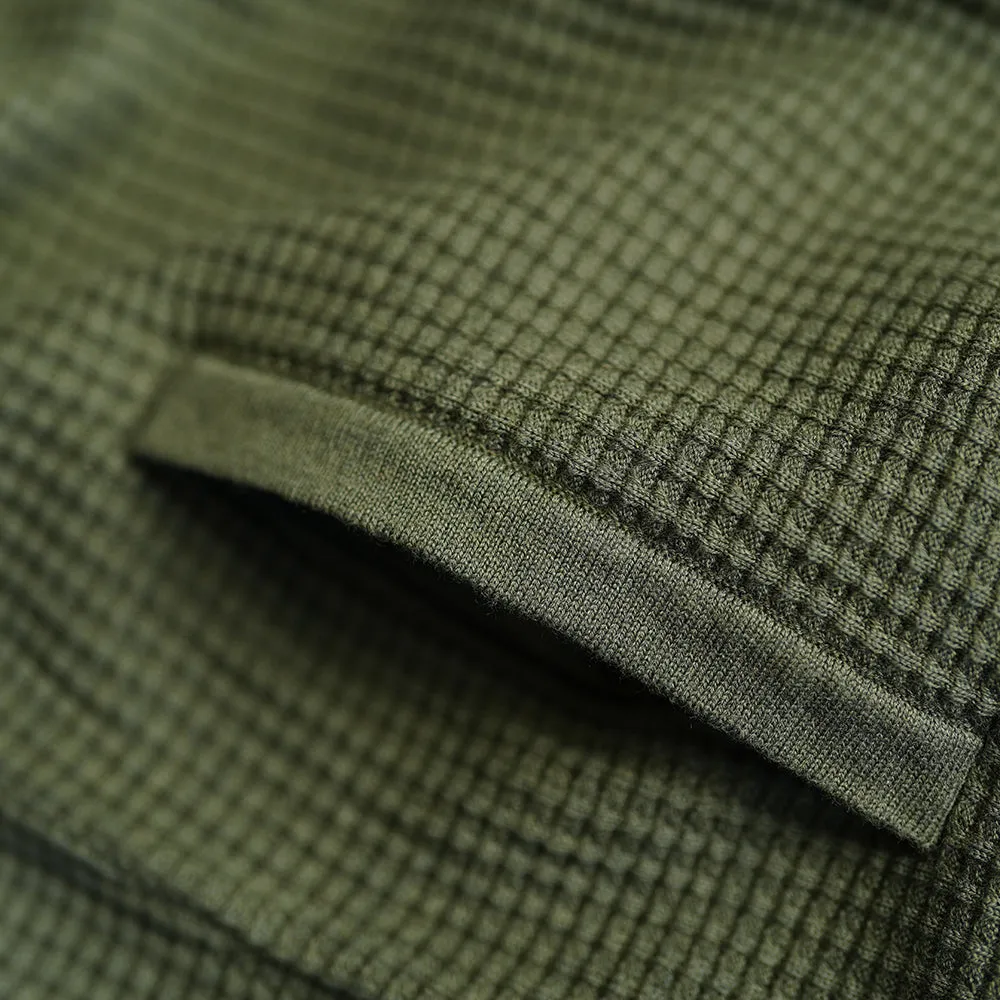 Mens Arundal Merino Blend Waffle Knit Jacket