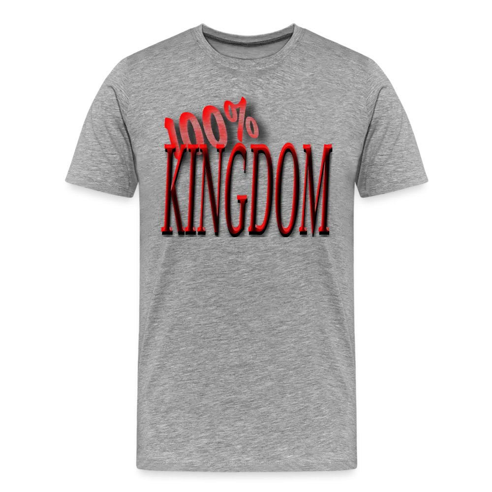 Men's "100% Kingdom" T-Shirt