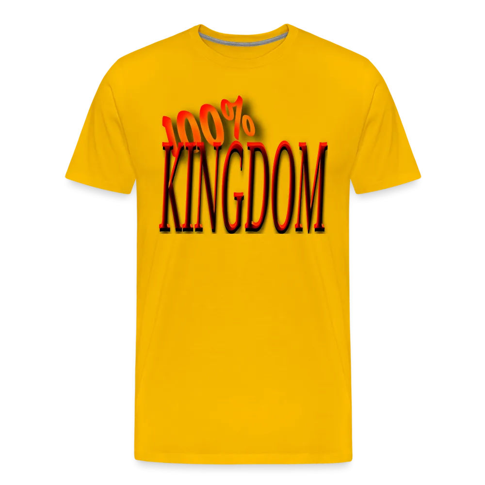 Men's "100% Kingdom" T-Shirt