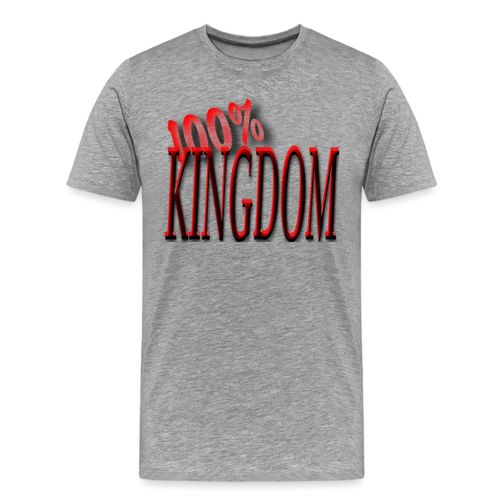 Men's "100% Kingdom" T-Shirt