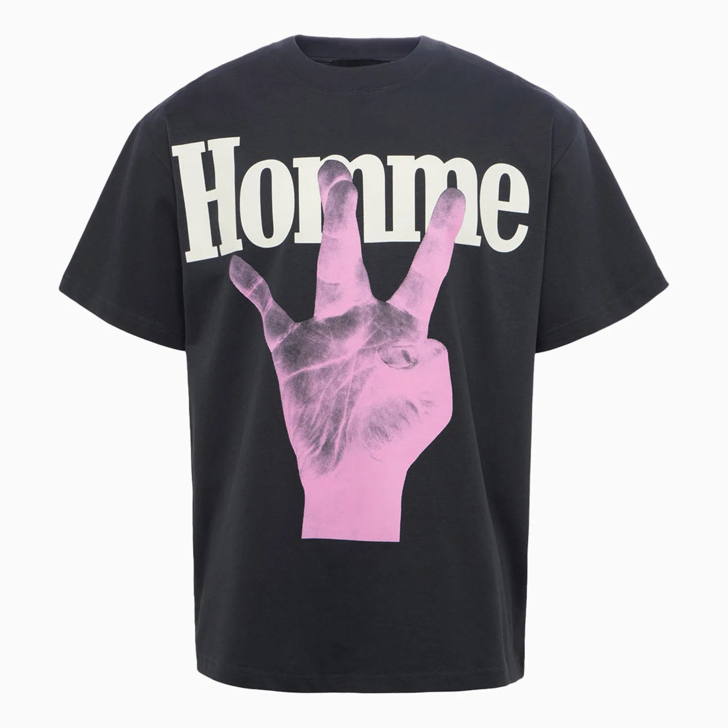 Men's Twisted Fingers Short Sleeve T-Shirt