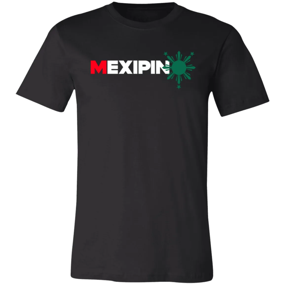 Mexipino with Sun Unisex Jersey T-Shirt