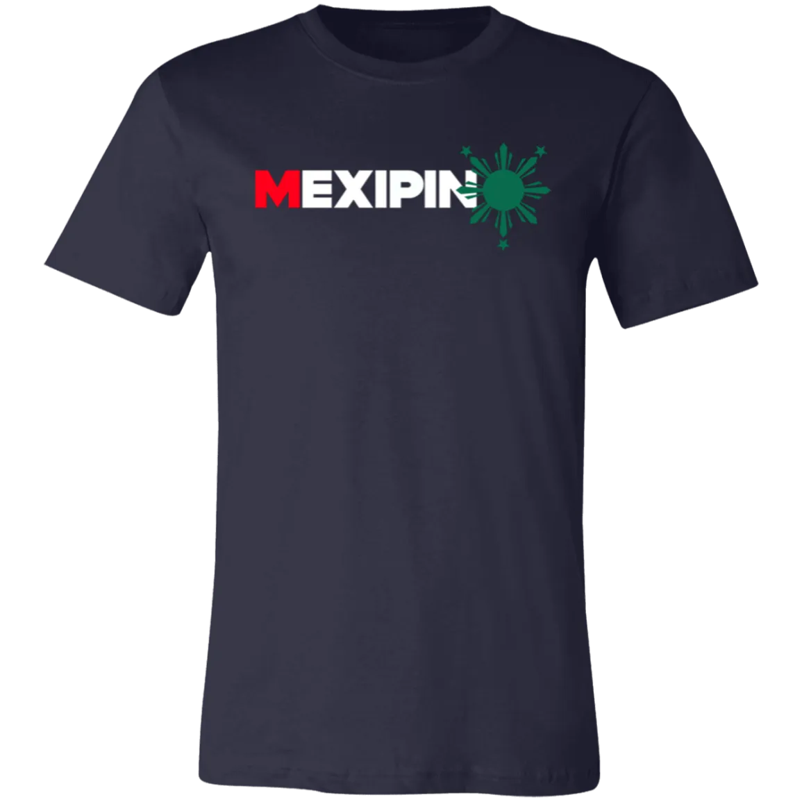 Mexipino with Sun Unisex Jersey T-Shirt