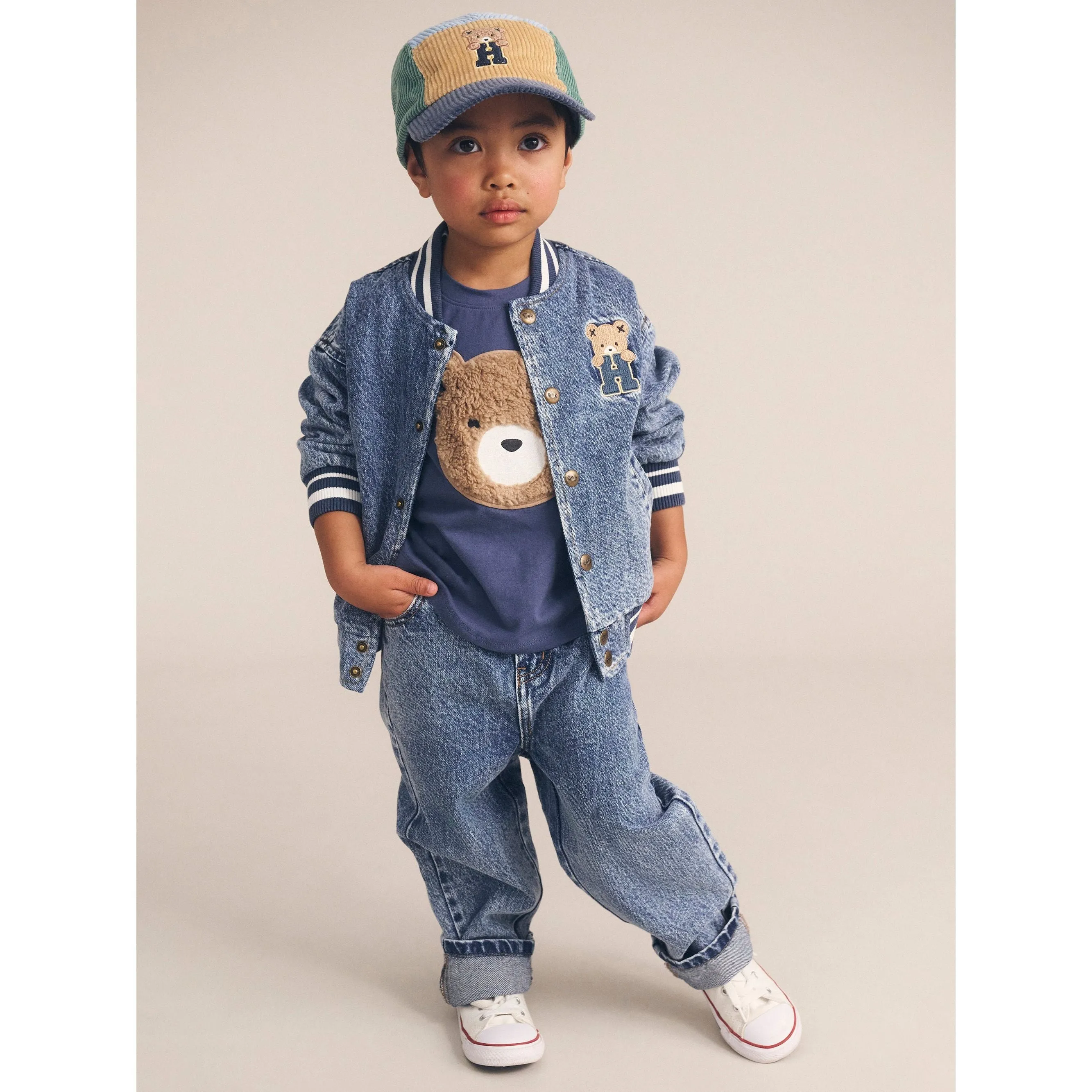 Midnight Furry Huxbear Top