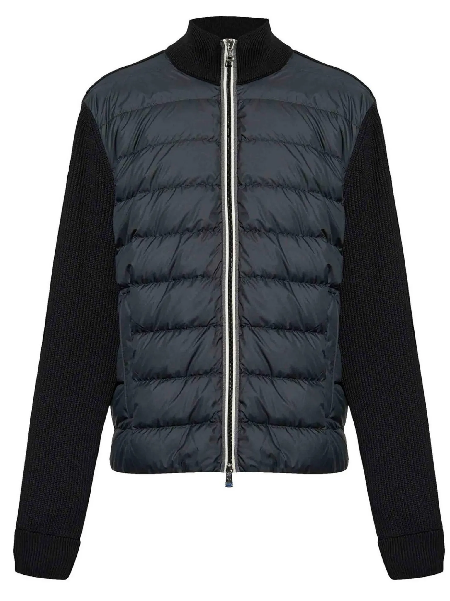 MONCLER Zip-Up Padded Cardigan Black