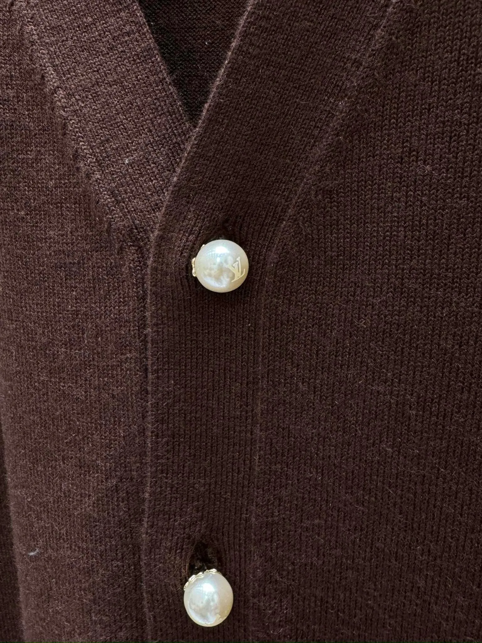 Monogram Character Knit Cardigan