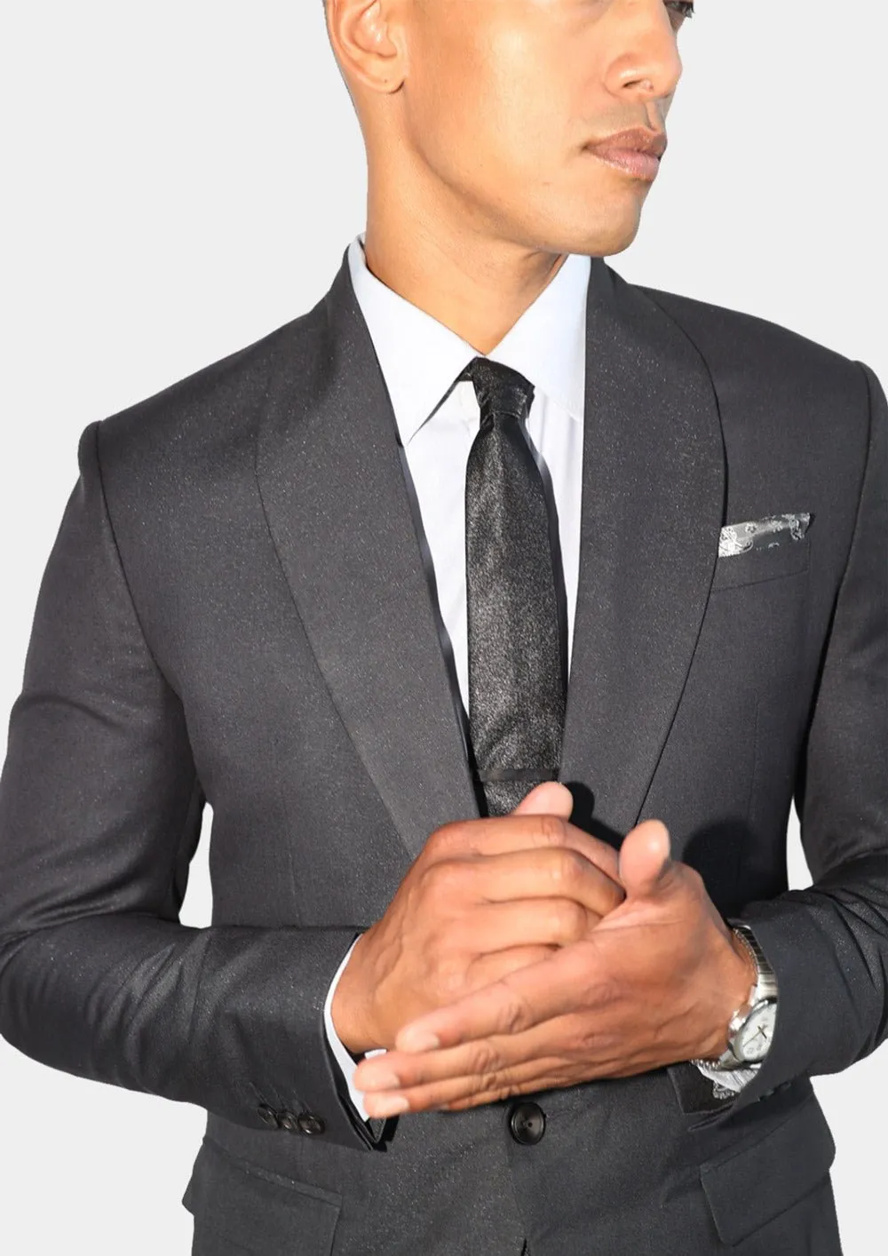 Monroe Shimmer Black Jacket