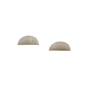 Moon Over Water Silver Earrings