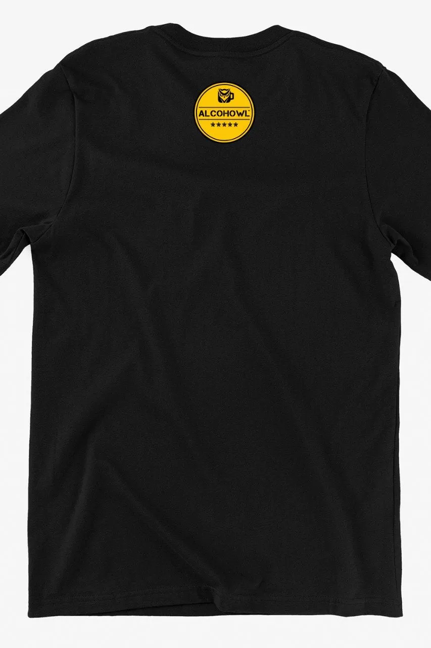 More Wine Less Whine Black Tshirt