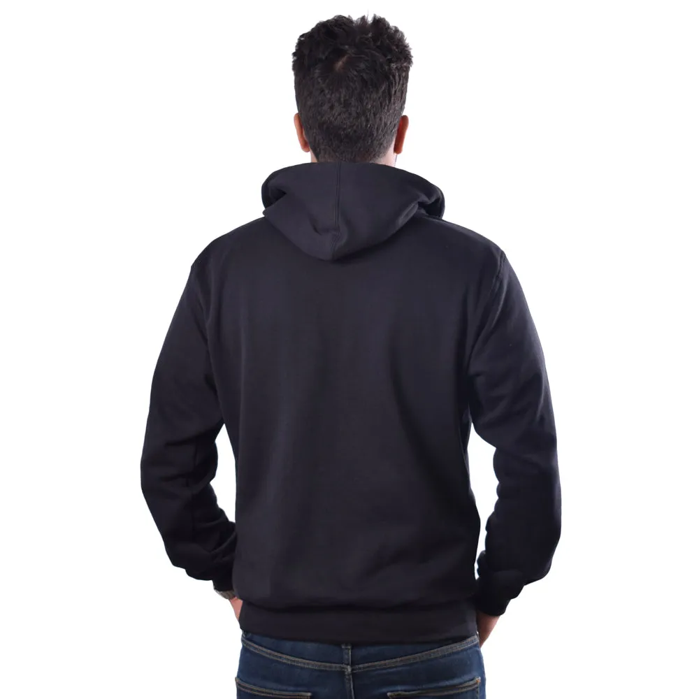 MU Cotton Fleece Hoodies with Kitenge - Grey
