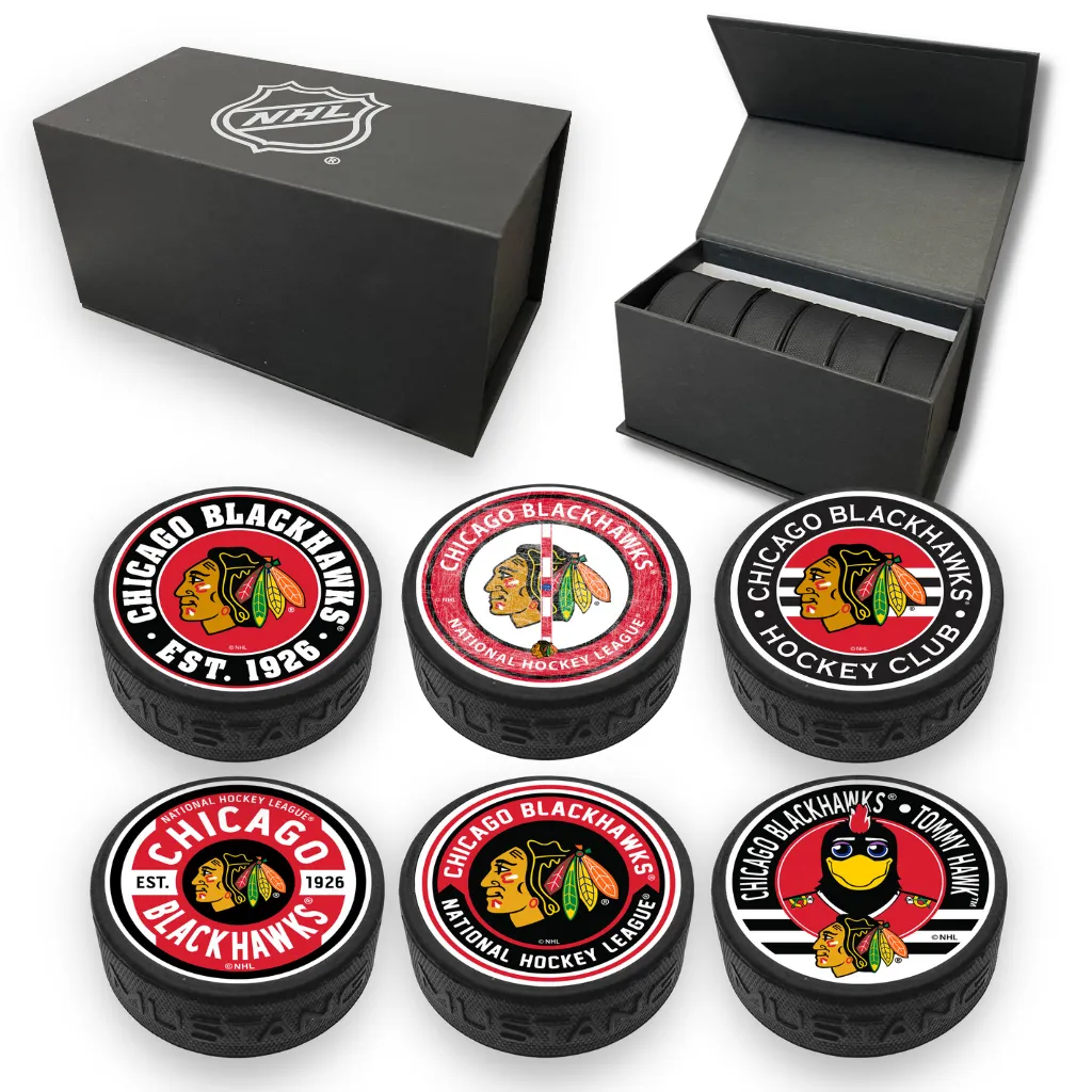 NHL Puck Starter Pack (6 Piece) - Select Your Team