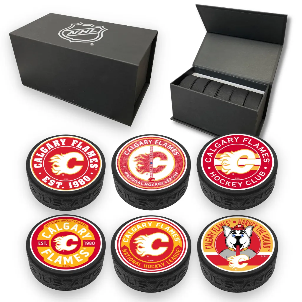 NHL Puck Starter Pack (6 Piece) - Select Your Team